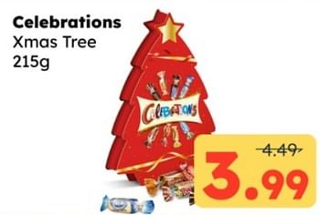 Promoties Celebrations xmas tree - Celebrations - Geldig van 02/12/2023 tot 16/12/2023 bij Ochama