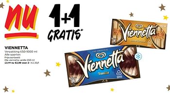 Promoties Ola viennetta vanille - Ola - Geldig van 13/12/2023 tot 19/12/2023 bij Jumbo