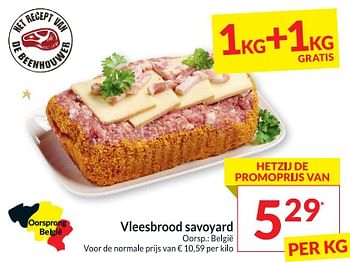 Promoties Vleesbrood savoyard - Huismerk - Intermarche - Geldig van 12/12/2023 tot 17/12/2023 bij Intermarche