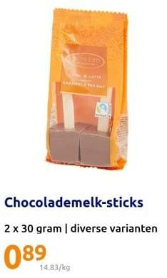 Promotions Chocolademelk-sticks - Excelcium - Valide de 13/12/2023 à 19/12/2023 chez Action