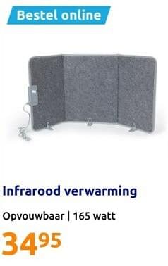 Promoties Infrarood verwarming - Huismerk - Action - Geldig van 13/12/2023 tot 19/12/2023 bij Action
