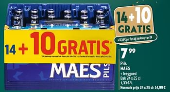 Promoties Pils maes - Maes - Geldig van 13/12/2023 tot 19/12/2023 bij Smatch
