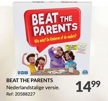 Promoties Beat the parents - Spin Master - Geldig van 13/12/2023 tot 18/12/2023 bij Fun