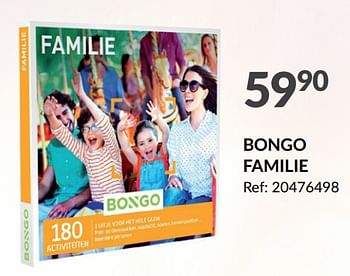 Promoties Bongo familie - Bongo - Geldig van 13/12/2023 tot 18/12/2023 bij Fun