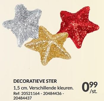 Promoties Decoratieve ster - Huismerk - Fun - Geldig van 13/12/2023 tot 18/12/2023 bij Fun