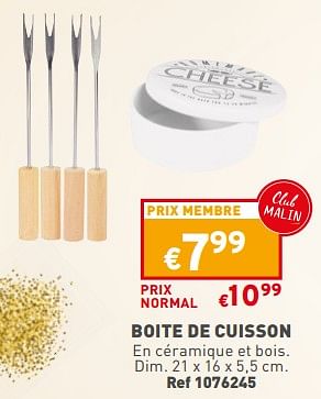 Promoties Boite de cuisson - Huismerk - Trafic  - Geldig van 13/12/2023 tot 18/12/2023 bij Trafic