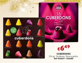 Promotions Cuberdons - Produit maison - Trafic  - Valide de 13/12/2023 à 18/12/2023 chez Trafic