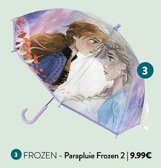 Promotions Parapluie frozen 2 - Disney  Frozen - Valide de 07/12/2023 à 24/12/2023 chez DI