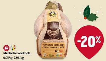 Promoties Mechelse koekoek - Huismerk - Delhaize - Geldig van 14/12/2023 tot 20/12/2023 bij Delhaize