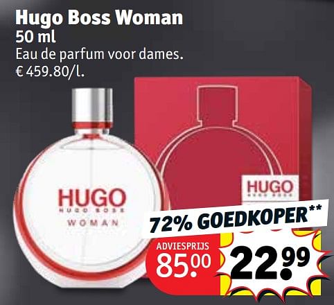 Hugo boss deep outlet red 50 ml kruidvat