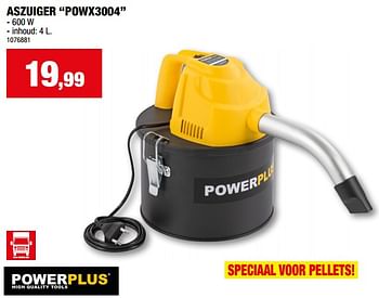 Promoties Powerplus aszuiger powx3004 - Powerplus - Geldig van 13/12/2023 tot 24/12/2023 bij Hubo