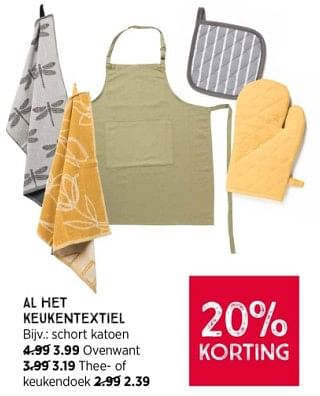 Promoties Keukendoek - Huismerk - Xenos - Geldig van 10/12/2023 tot 24/12/2023 bij Xenos