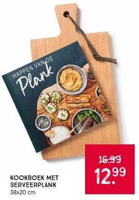 Promoties Kookboek met serveerplank - Huismerk - Xenos - Geldig van 10/12/2023 tot 24/12/2023 bij Xenos