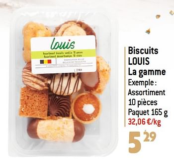 Promotions Biscuits louis - Louis - Valide de 06/12/2023 à 31/12/2023 chez Match