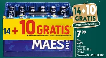 Promotions Pils maes - Maes - Valide de 13/12/2023 à 19/12/2023 chez Smatch