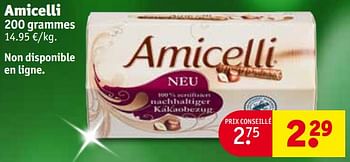 Promotions Amicelli - Amicelli - Valide de 12/12/2023 à 24/12/2023 chez Kruidvat