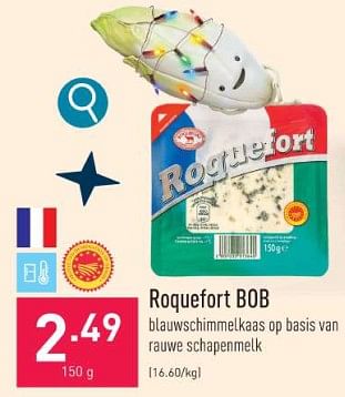 Promoties Roquefort bob - Huismerk - Aldi - Geldig van 18/12/2023 tot 29/12/2023 bij Aldi