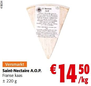 Promoties Saint-nectaire a.o.p. franse kaas - Huismerk - Colruyt - Geldig van 13/12/2023 tot 31/12/2023 bij Colruyt