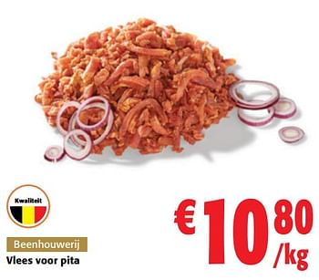 Promoties Vlees voor pita - Huismerk - Colruyt - Geldig van 13/12/2023 tot 31/12/2023 bij Colruyt