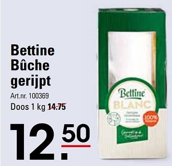 Promoties Bettine bûche gerijpt - Bettine - Geldig van 07/12/2023 tot 31/12/2023 bij Sligro