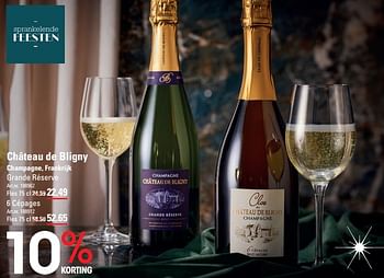 Promoties Château de bligny champagne, frankrijk - Champagne - Geldig van 07/12/2023 tot 31/12/2023 bij Sligro