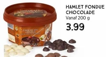 Promoties Hamlet fondue chocolade - Hamlet - Geldig van 10/12/2023 tot 24/12/2023 bij Xenos