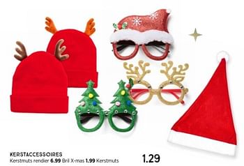 Promoties Kerstmuts - Huismerk - Xenos - Geldig van 10/12/2023 tot 24/12/2023 bij Xenos