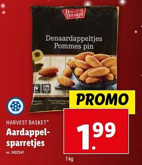 Promoties Aardappelsparretjes - Harvest Basket - Geldig van 20/12/2023 tot 26/12/2023 bij Lidl