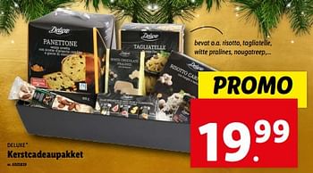 Promoties Kerstcadeaupakket - Deluxe - Geldig van 20/12/2023 tot 26/12/2023 bij Lidl
