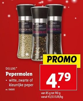 Promoties Pepermolen - Deluxe - Geldig van 20/12/2023 tot 26/12/2023 bij Lidl