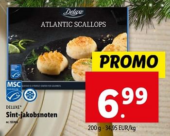Promoties Sint-jakobsnoten - Deluxe - Geldig van 20/12/2023 tot 26/12/2023 bij Lidl