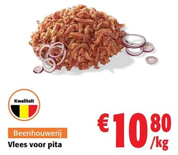 Promoties Vlees voor pita - Huismerk - Colruyt - Geldig van 13/12/2023 tot 31/12/2023 bij Colruyt