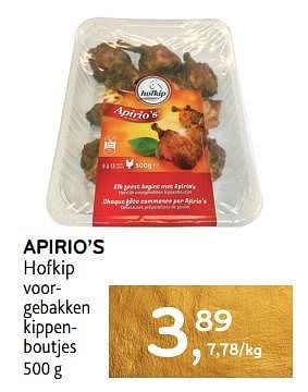 Promoties Apirio’s hofkip - Hofkip - Geldig van 14/12/2023 tot 02/01/2024 bij Alvo