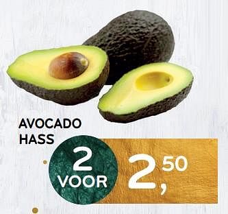 Promoties Avocado hass - Huismerk - Alvo - Geldig van 14/12/2023 tot 02/01/2024 bij Alvo