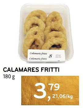 Promotions Calamares fritti - Produit maison - Alvo - Valide de 14/12/2023 à 02/01/2024 chez Alvo