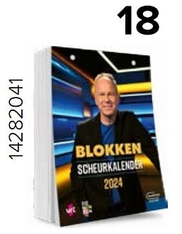 Promotions Blokken scheurkalender - Produit Maison - Euroshop - Valide de 15/12/2023 à 31/12/2023 chez Euro Shop