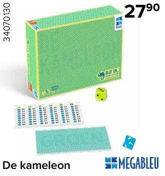Promotions De kameleon - Megableu - Valide de 15/12/2023 à 31/12/2023 chez Euro Shop