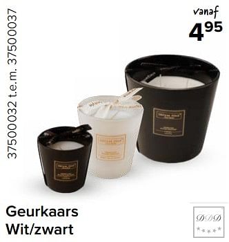 Promoties Geurkaars - DDD - Geldig van 15/12/2023 tot 31/12/2023 bij Euro Shop