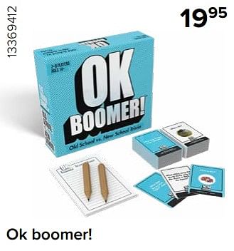 Promoties Ok boomer! - Huismerk - Euroshop - Geldig van 15/12/2023 tot 31/12/2023 bij Euro Shop