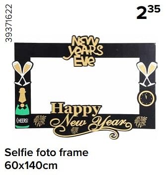 Promoties Selfie foto frame - Huismerk - Euroshop - Geldig van 15/12/2023 tot 31/12/2023 bij Euro Shop