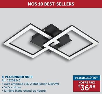 Promotions Plafonnier noir - Produit maison - Zelfbouwmarkt - Valide de 19/12/2023 à 22/01/2024 chez Zelfbouwmarkt