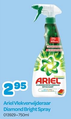 Promoties Ariel vlekverwijderaar diamond bright spray - Ariel - Geldig van 11/12/2023 tot 06/01/2024 bij Happyland