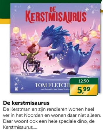 Promoties De kerstmisaurus - Huismerk - Boekenvoordeel - Geldig van 16/12/2023 tot 24/12/2023 bij BoekenVoordeel