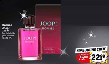 Promotions Homme joop! eau de toilette pour hommes - Joop! - Valide de 19/12/2023 à 24/12/2023 chez Kruidvat