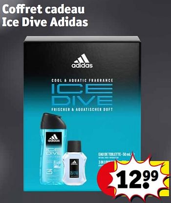 Promotions Coffret cadeau ice dive adidas - Adidas - Valide de 19/12/2023 à 24/12/2023 chez Kruidvat