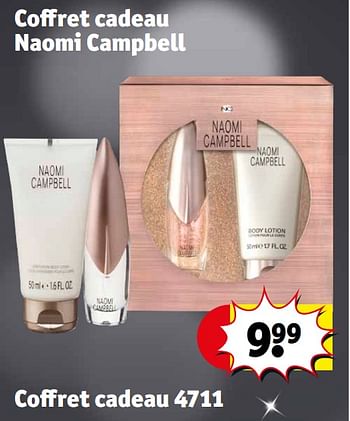 Promotions Coffret cadeau naomi campbell - Naomi Campbell - Valide de 19/12/2023 à 24/12/2023 chez Kruidvat