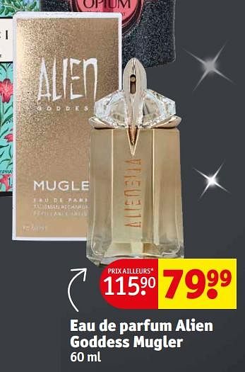 Promotions Eau de parfum alien goddess mugler - Mugler - Valide de 19/12/2023 à 24/12/2023 chez Kruidvat