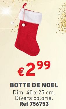 Promotions Botte de noel - Produit maison - Trafic  - Valide de 20/12/2023 à 24/12/2023 chez Trafic