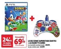 Promo i Jeu Sonic Superstars pour PS5 et Switch chez Carrefour