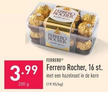 Promoties Ferrero rocher - Ferrero - Geldig van 26/12/2023 tot 31/12/2023 bij Aldi